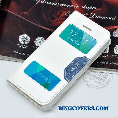 iPhone 5c Folio Gul Telefon Etui Beskyttelse Lædertaske