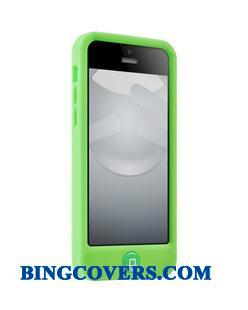 iPhone 5c Grøn Telefon Etui Silikone