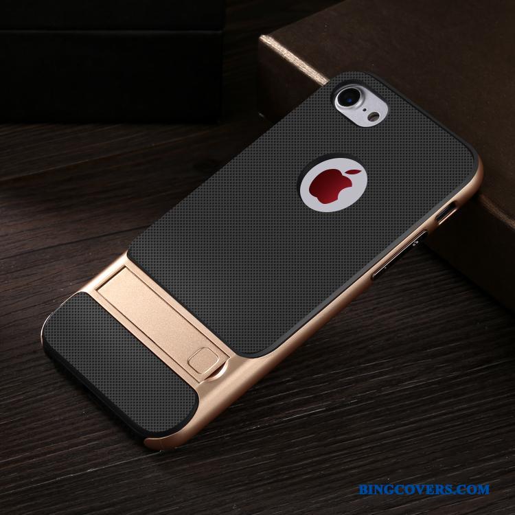 iPhone 6/6s Cover Anti-fald Rød Silikone Telefon Etui Support Trend