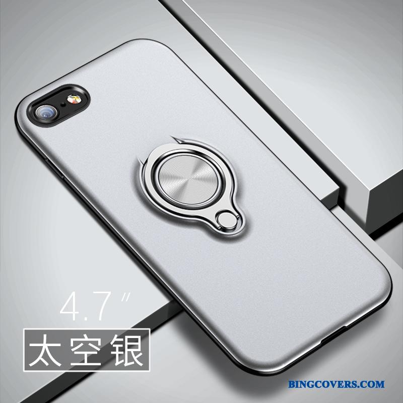 iPhone 6/6s Etui Ny Anti-fald Kreativ Silikone Blå Trend Nubuck