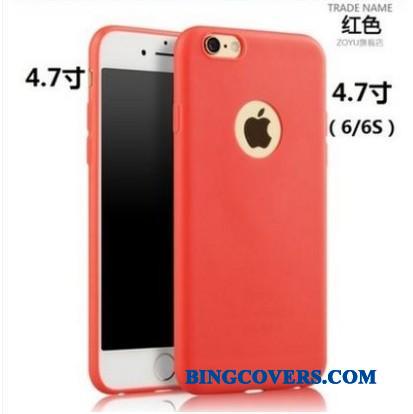 iPhone 6/6s Nubuck Anti-fald Cover Tynd Telefon Etui Silikone Beskyttelse