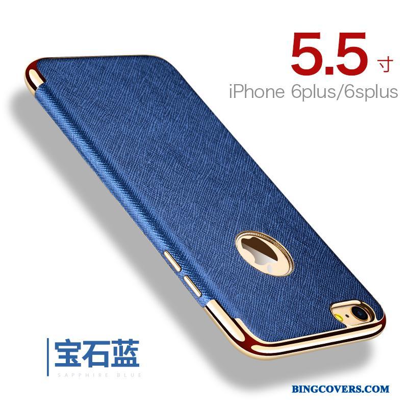 iPhone 6/6s Plus Alt Inklusive Telefon Etui Anti-fald Læder Mobiltelefon Blød Cover