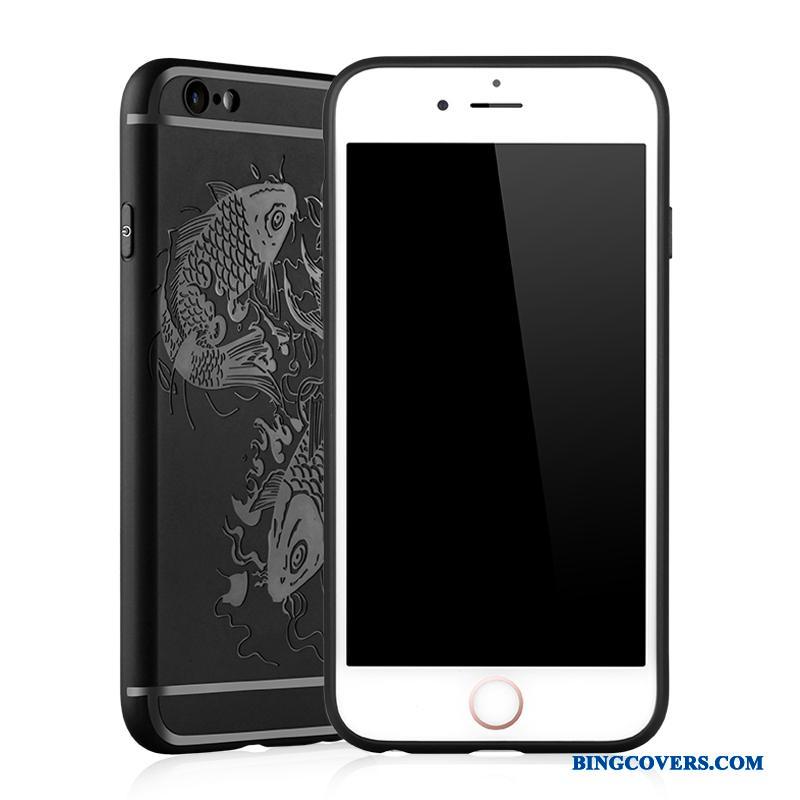 iPhone 6/6s Plus Cover Telefon Etui Silikone Blå Alt Inklusive Trend Beskyttelse