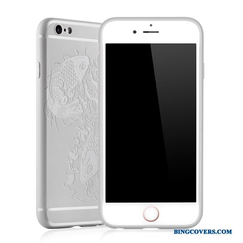 iPhone 6/6s Plus Cover Telefon Etui Silikone Blå Alt Inklusive Trend Beskyttelse