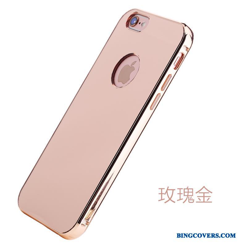 iPhone 6/6s Plus Guld Spejl Ramme Beskyttelse Af Personlighed Telefon Etui Kreativ