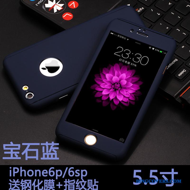 iPhone 6/6s Plus Khaki Mobiltelefon Anti-fald Lyserød Cover Telefon Etui Trend