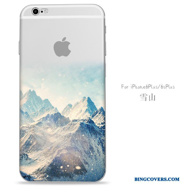 iPhone 6/6s Plus Ny Anti-fald Etui Gennemsigtig Alt Inklusive Beskyttelse Cover