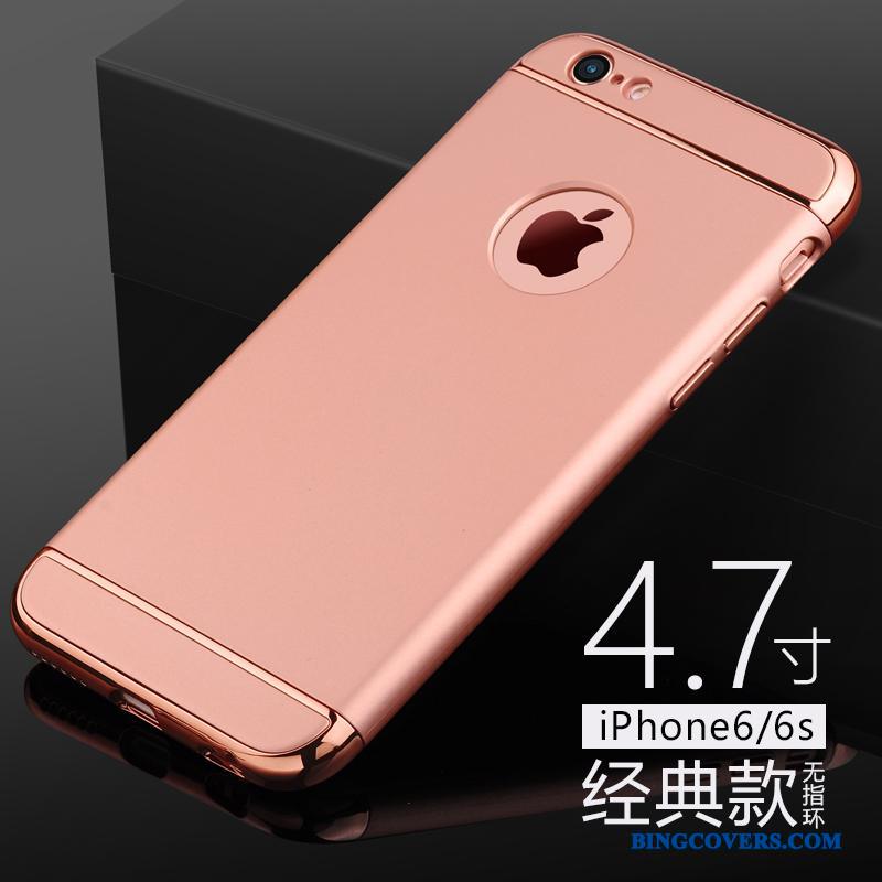 iPhone 6/6s Telefon Etui Sort Trend Ring Beskyttelse Anti-fald Cover