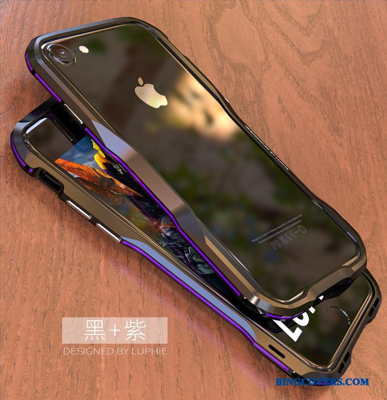 iPhone 7 Etui Ny Trend Anti-fald Kreativ Metal Beskyttelse Cover