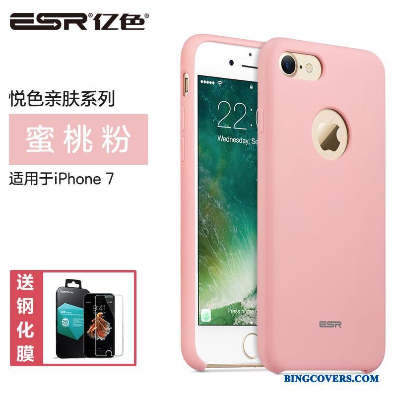 iPhone 7 Ny Rød Telefon Etui Anti-fald Silikone Cover Beskyttelse