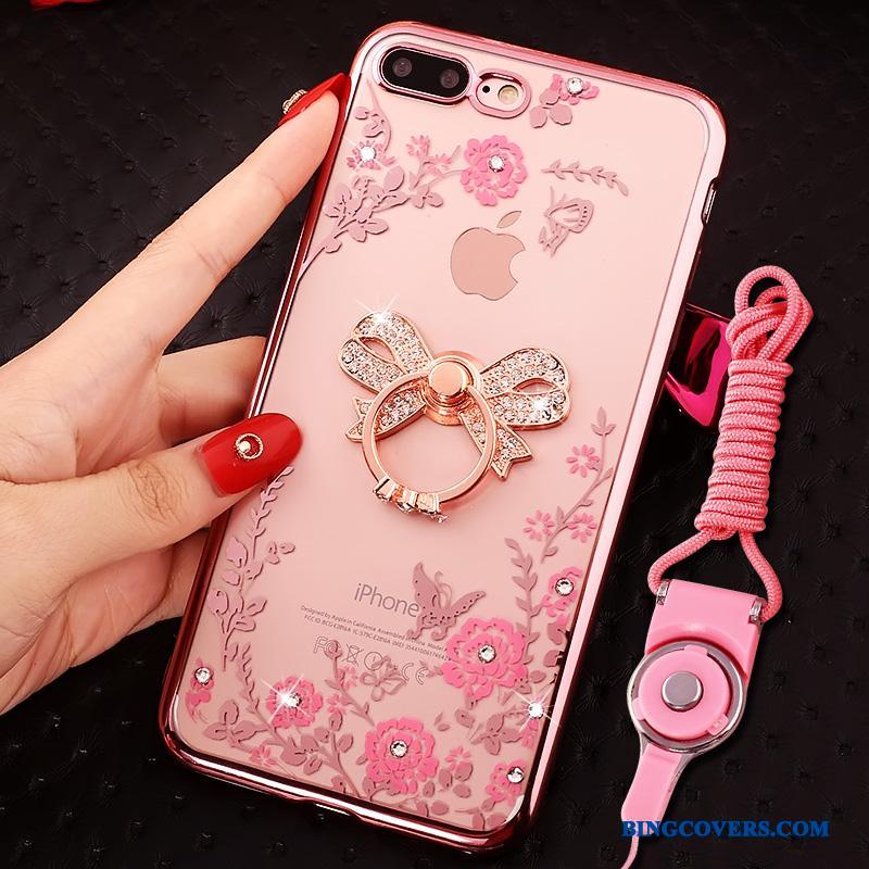 iPhone 7 Plus Af Personlighed Spænde Luksus Hængende Ornamenter Telefon Etui Kreativ Cover