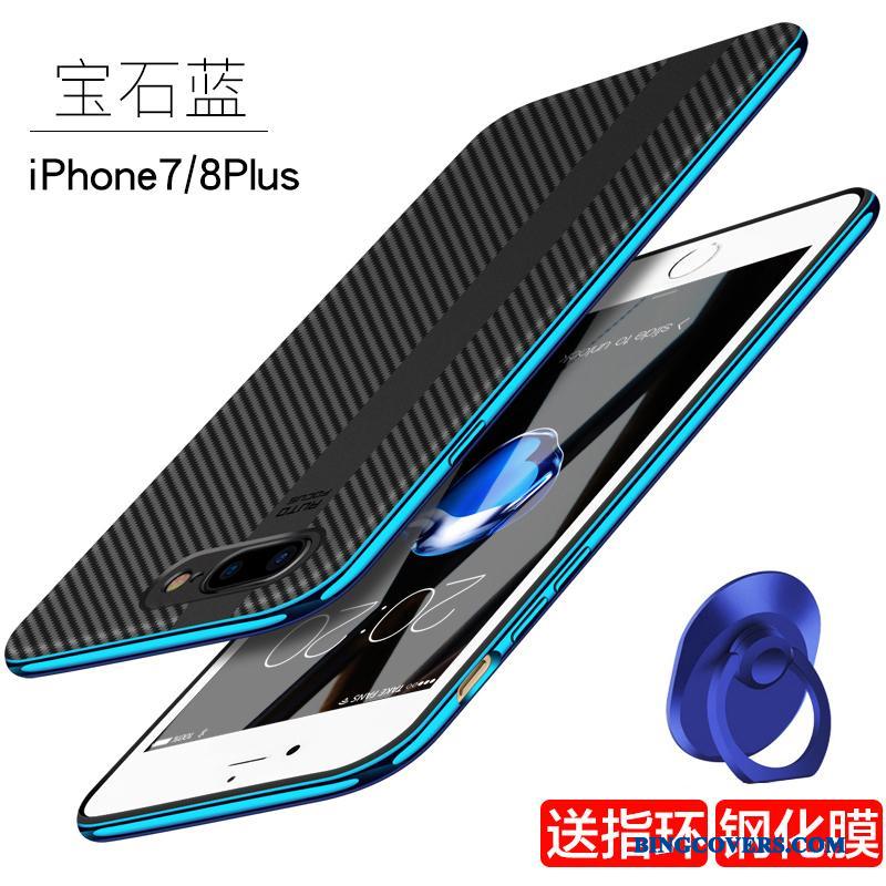 iPhone 7 Plus Blå Silikone Anti-fald Kreativ Blød Etui Telefon