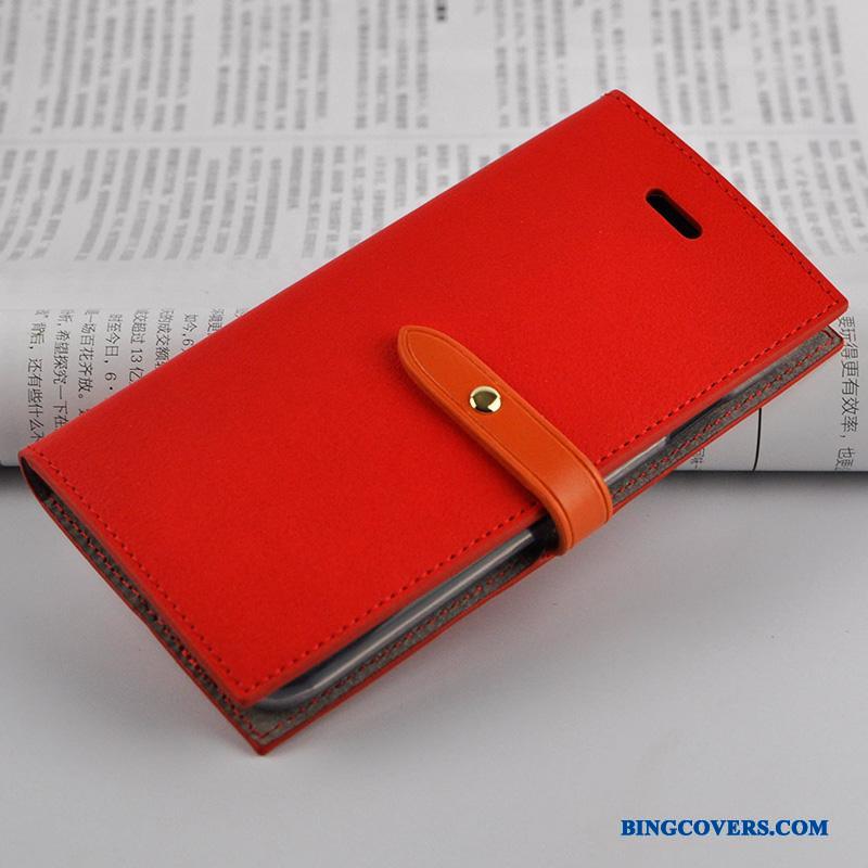 iPhone 7 Plus Lædertaske Telefon Etui Folio Trend Blød Silikone Alt Inklusive