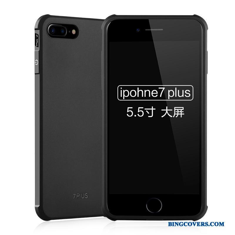 iPhone 7 Plus Mobiltelefon Blå Anti-fald Etui Blød Cover Telefon