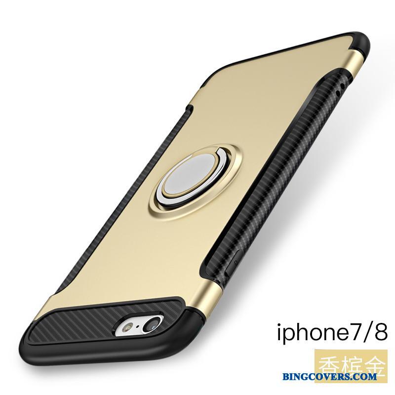 iPhone 8 Alt Inklusive Mobiltelefon Ring Cover Etui Rød Beskyttelse