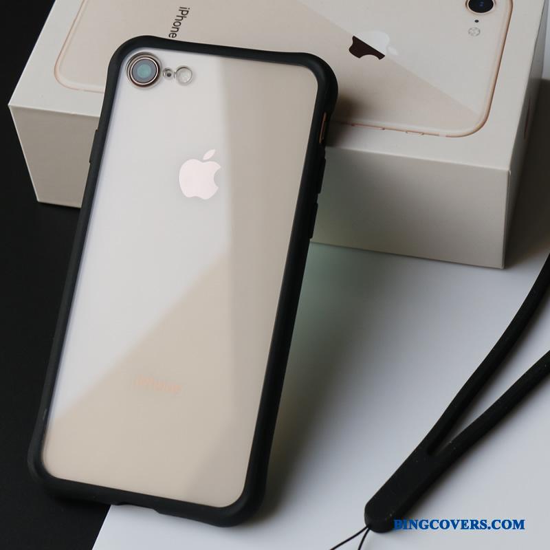 iPhone 8 Klud Etui Telefon Blå Mobiltelefon Anti-fald Cover