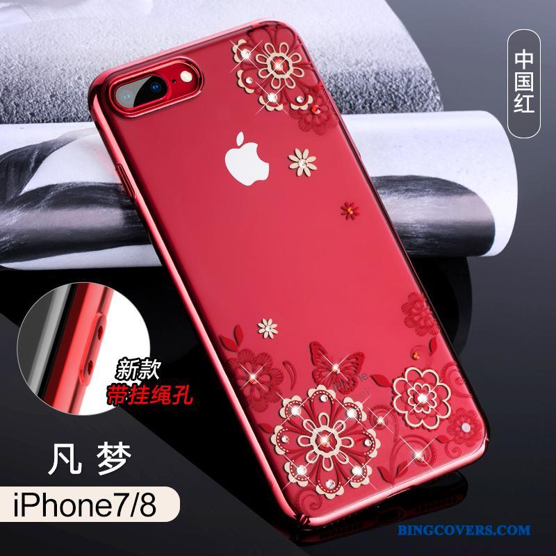 iPhone 8 Luksus Cover Ny Gennemsigtig Anti-fald Trend Telefon Etui