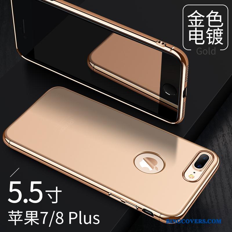 iPhone 8 Plus Cover Tynd Telefon Etui Sølv Kreativ Af Personlighed