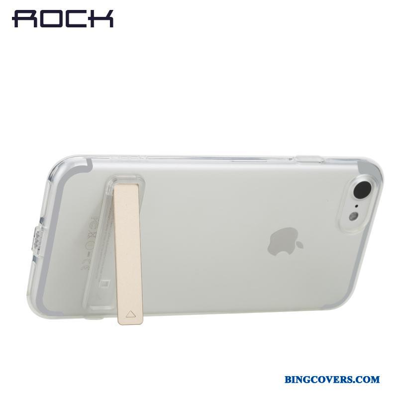 iPhone 8 Support Silikone Gennemsigtig Beskyttelse Cover Telefon Etui Blød