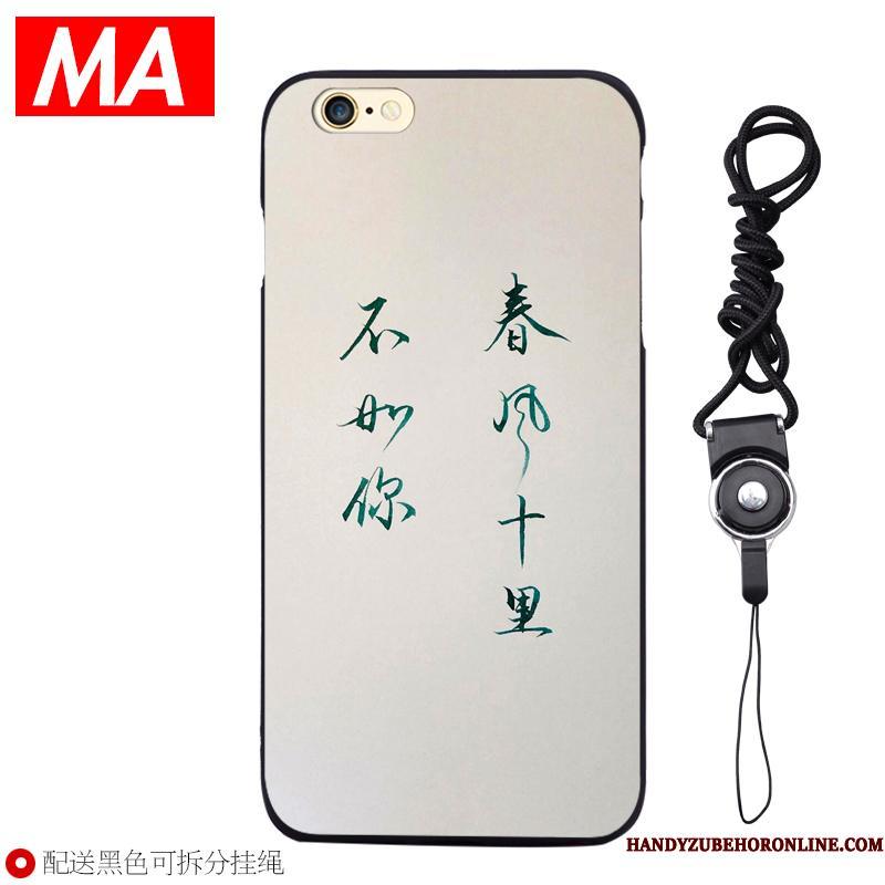 iPhone Se 2020 Kunst Kinesisk Stil Smukke Silikone Blød Cover Telefon Etui