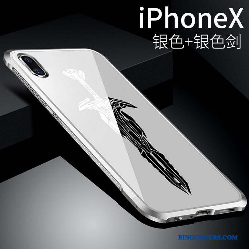iPhone X Cover Trendy Telefon Etui Beskyttelse Alt Inklusive Ramme Anti-fald