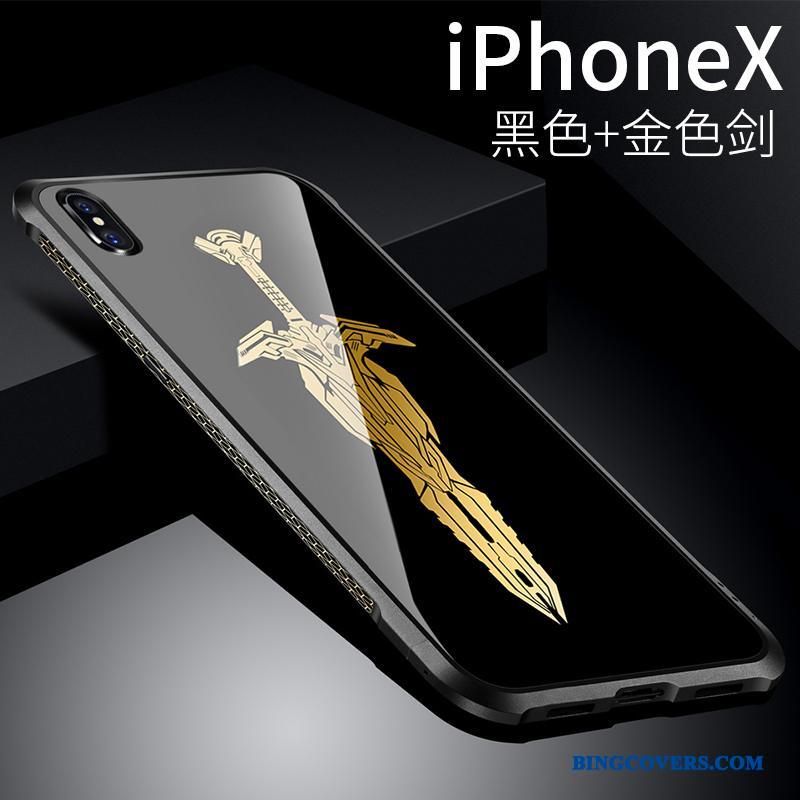 iPhone X Cover Trendy Telefon Etui Beskyttelse Alt Inklusive Ramme Anti-fald