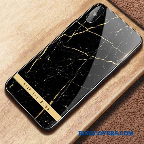 iPhone X Etui Kreativ Lilla Silikone Af Personlighed Alt Inklusive Cover Trend