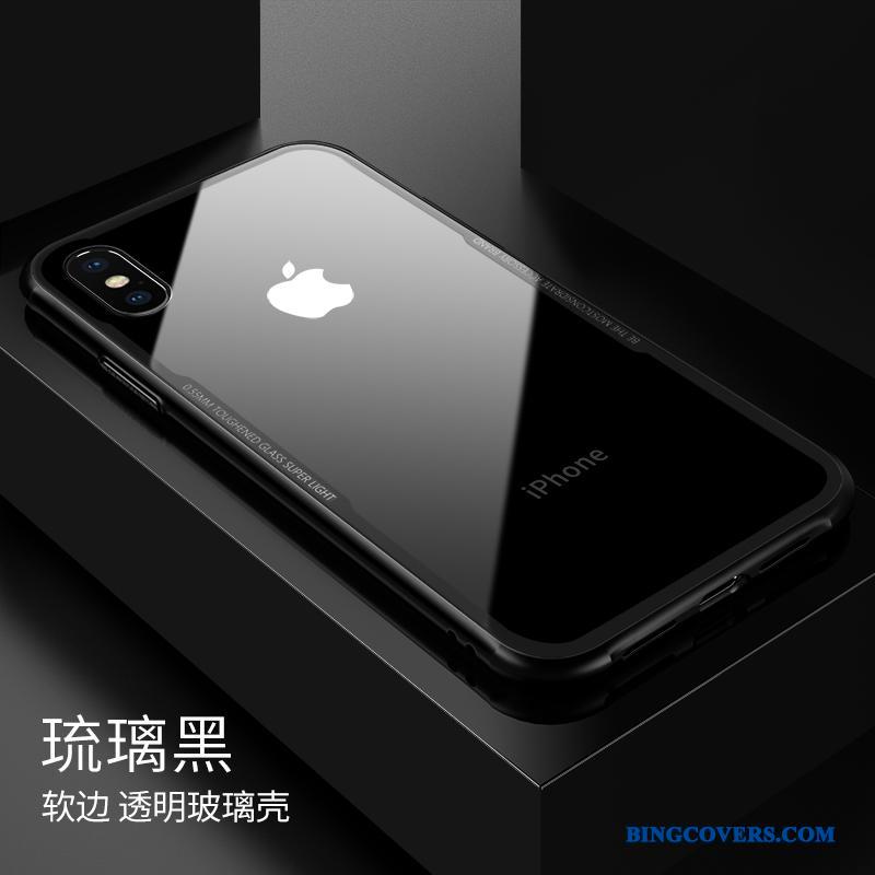iPhone X Telefon Etui Cover Anti-fald Ny Rød Alt Inklusive Silikone