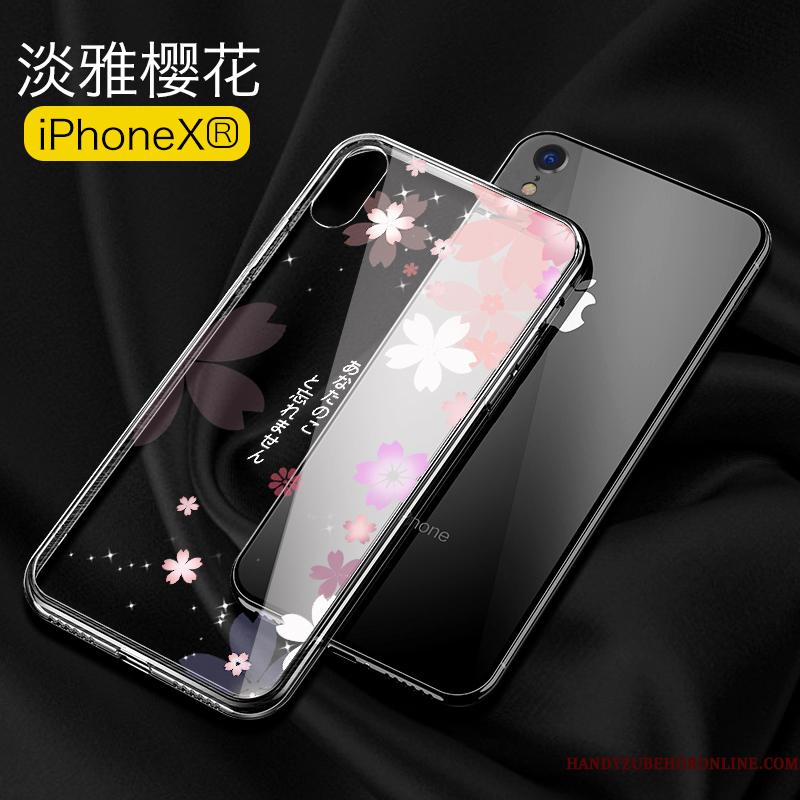 iPhone Xr Silikone Tynd Anti-fald Gennemsigtig Cover Telefon Etui Beskyttelse