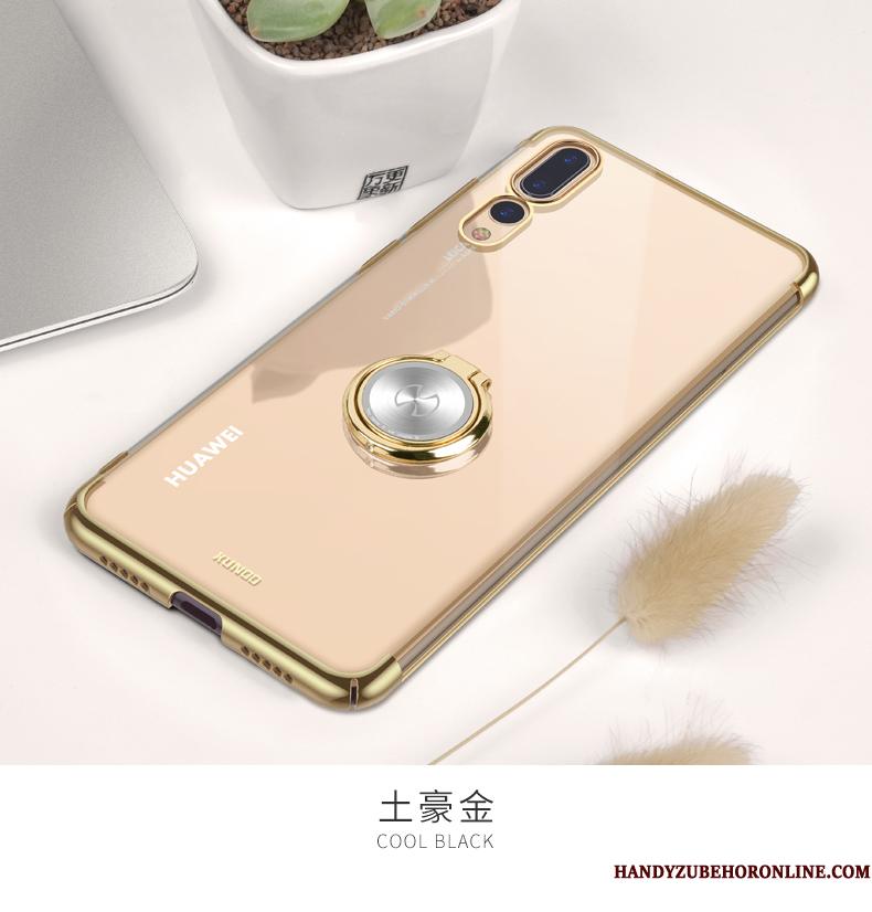 Huawei P20 Pro Etui Ring Tilbehør Silikone Kreativ Gennemsigtig Anti-fald Tilbud