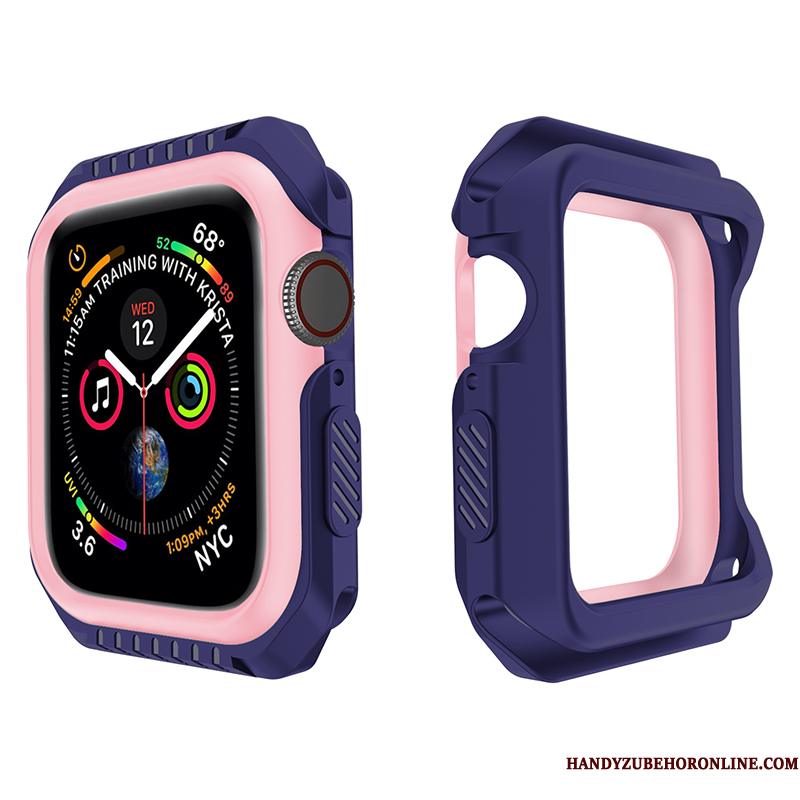 Apple Watch Series 2 Silikone Etui Anti-fald Blød Lilla Beskyttelse Cover