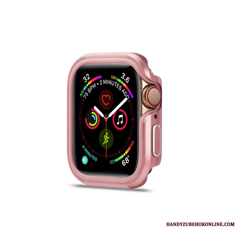Apple Watch Series 2 Trend Pu Anti-fald Legering Etui Cover Metal