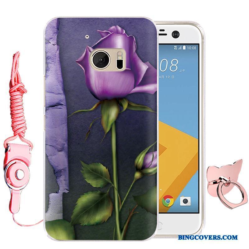 Htc 10 Silikone Mobiltelefon Cartoon Lilla Telefon Etui Beskyttelse Cover