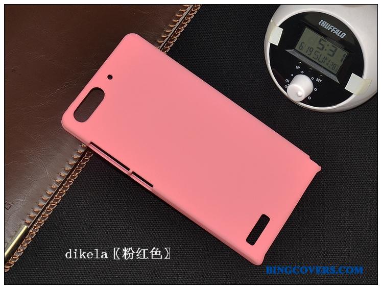 Huawei Ascend G6 Cover Lyserød Mobiltelefon Telefon Etui Beskyttelse