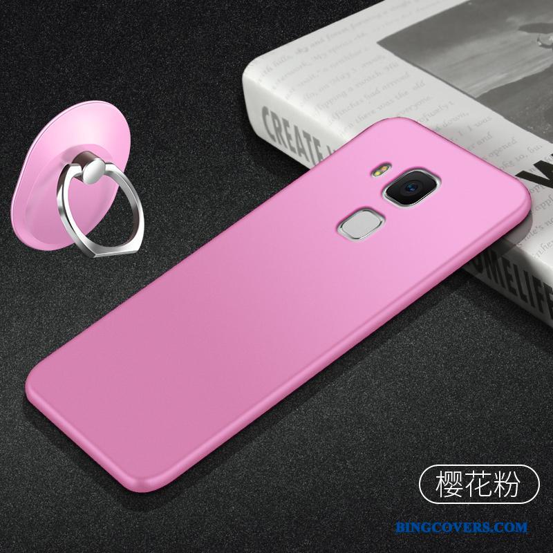 Huawei G9 Plus Alt Inklusive Cover Lyserød Mobiltelefon Silikone Telefon Etui Nubuck