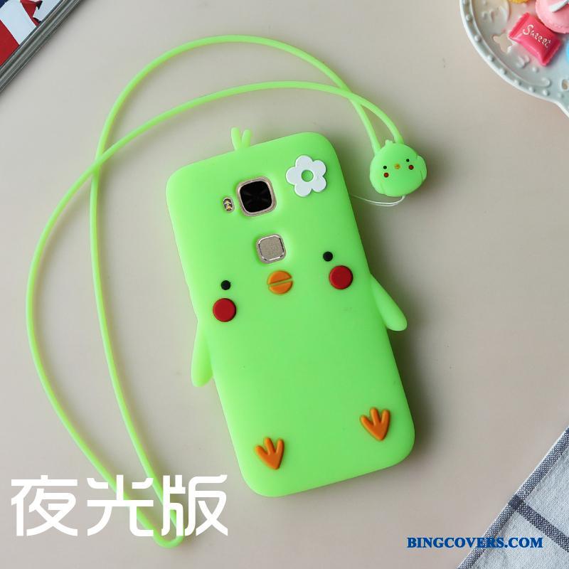 Huawei G9 Plus Etui Beskyttelse Anti-fald Grøn Cover Trend Kreativ Af Personlighed
