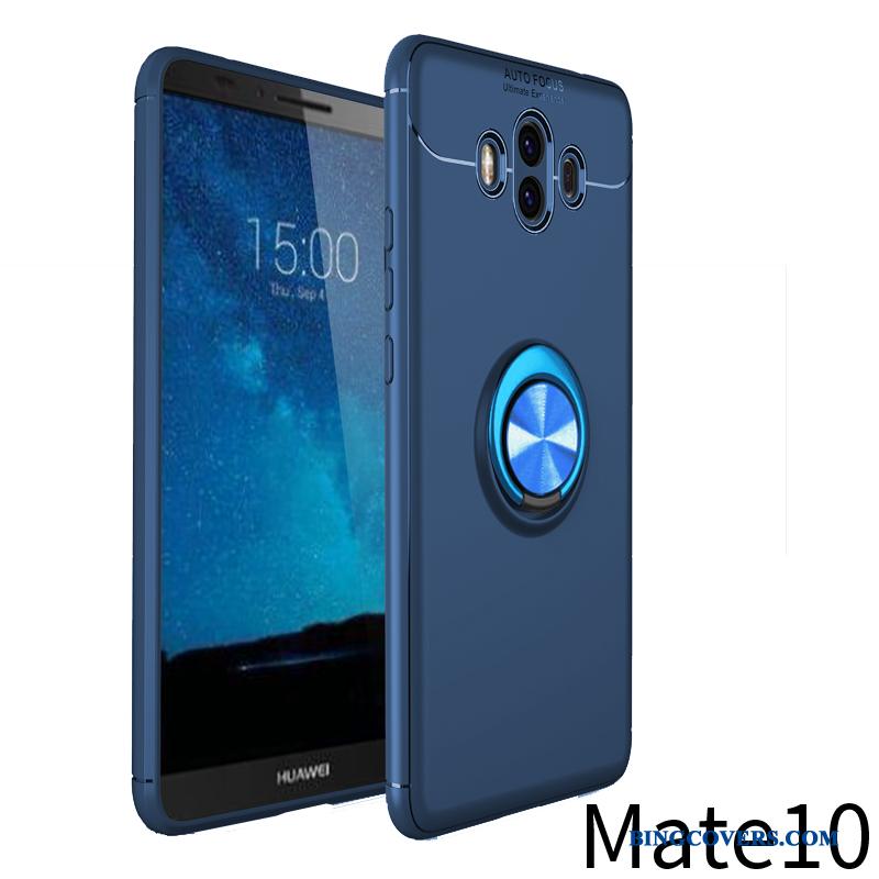 Huawei Mate 10 Alt Inklusive Cover Blå Blød Anti-fald Telefon Etui Beskyttelse