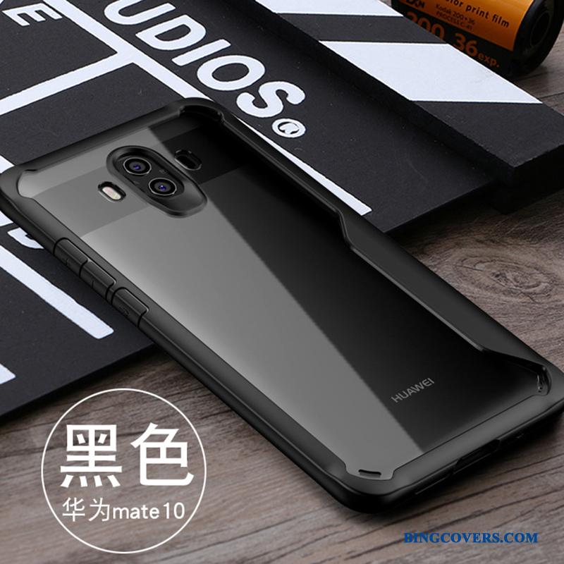 Huawei Mate 10 Beskyttelse Cover Gasbag Anti-fald Silikone Telefon Etui Sort