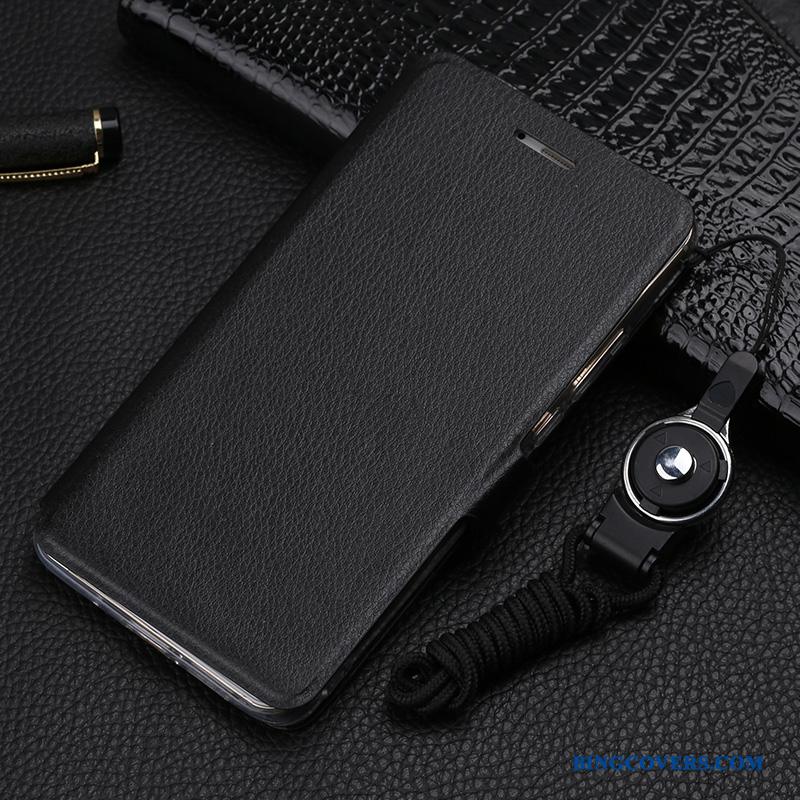 Huawei Mate 10 Beskyttelse Silikone Lædertaske Telefon Etui Anti-fald Hængende Ornamenter Alt Inklusive