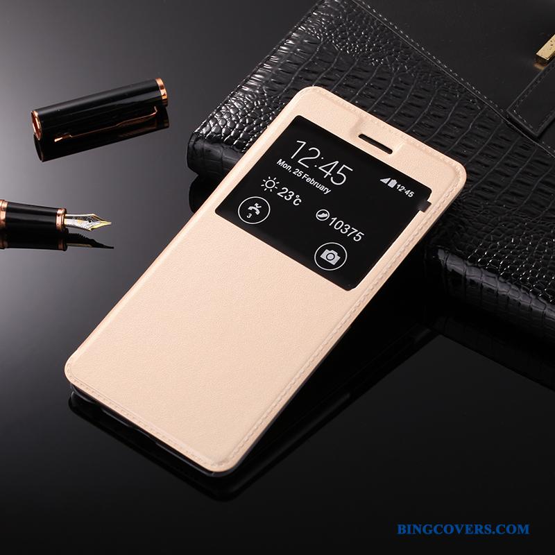 Huawei Mate 10 Cover Telefon Etui Folio Beskyttelse Mobiltelefon Anti-fald Åbn Vindue