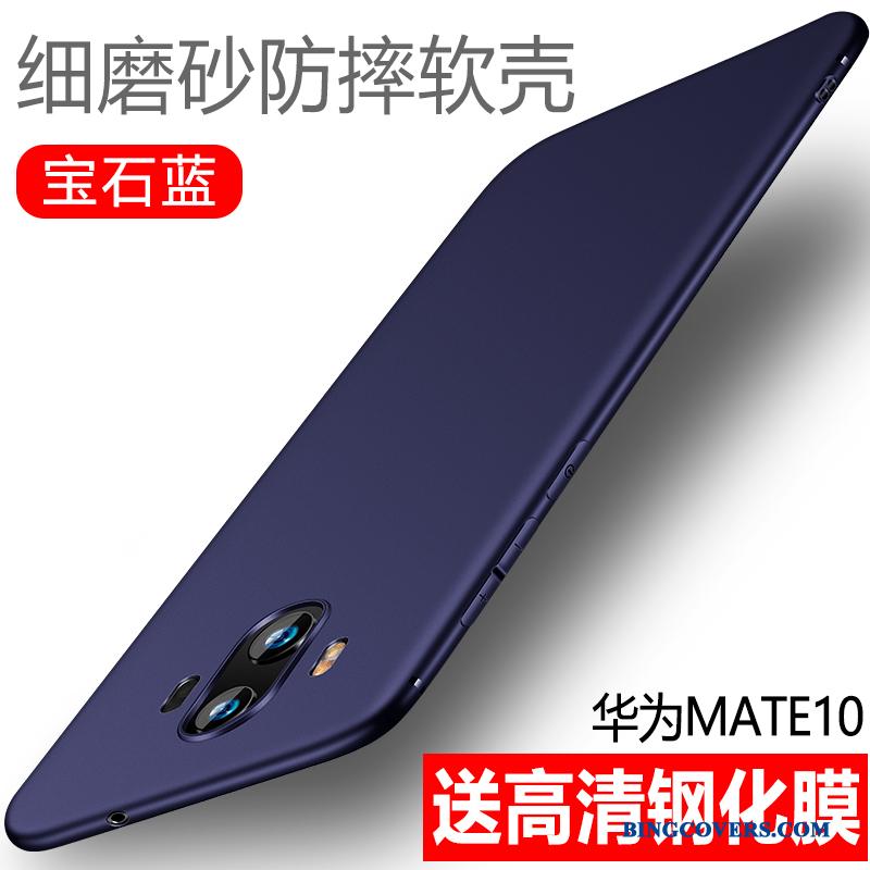 Huawei Mate 10 Etui Trend Tynd Silikone Cover Beskyttelse Blød Nubuck