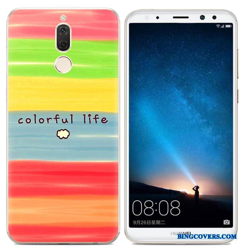 Huawei Mate 10 Lite Gennemsigtig Cover Mobiltelefon Etui Kreativ Trend Farve