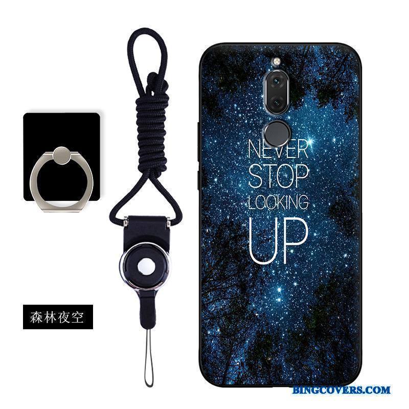 Huawei Mate 10 Lite Silikone Beskyttelse Telefon Etui Blød Af Personlighed Cover Blå