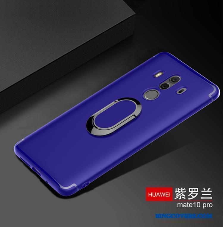 Huawei Mate 10 Pro Ring Blå Tynd Cover Beskyttelse Telefon Etui