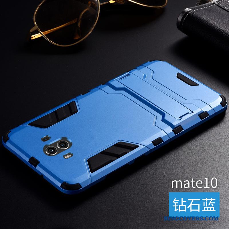 Huawei Mate 10 Trend Metal Legering Telefon Etui Lyseblå