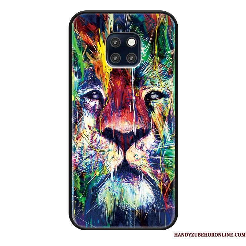Huawei Mate 20 Rs Farve Anti-fald Kreativ Beskyttelse Trend Løve Telefon Etui