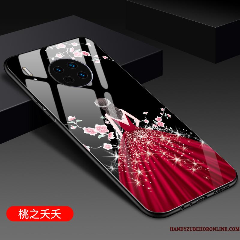 Huawei Mate 30 Alt Inklusive Ring Ny Cartoon Hængende Ornamenter Telefon Etui Anti-fald