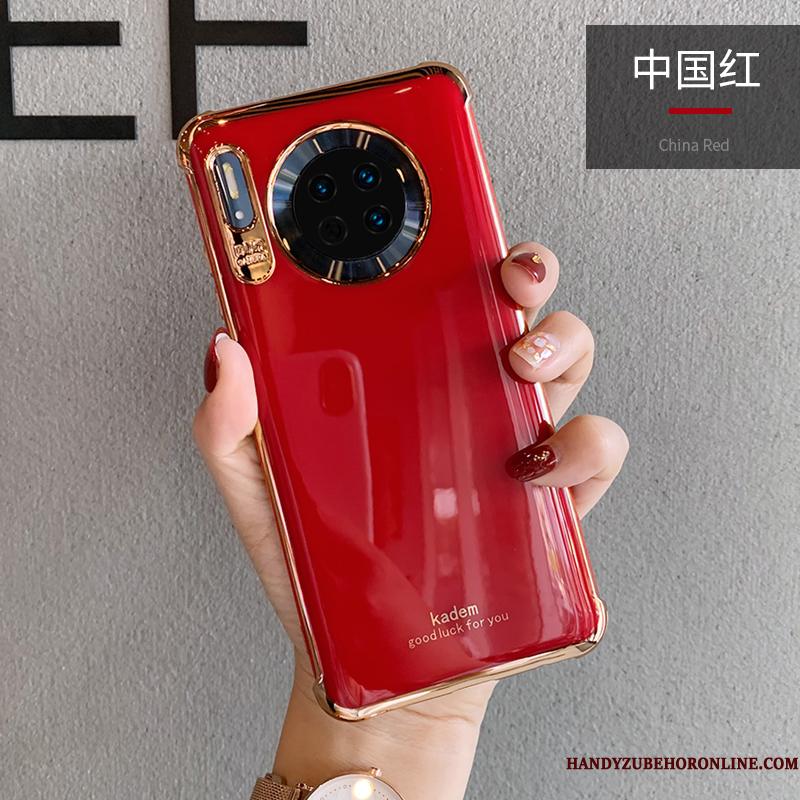 Huawei Mate 30 Rød Blød Kreativ Telefon Etui Gasbag High End Anti-fald