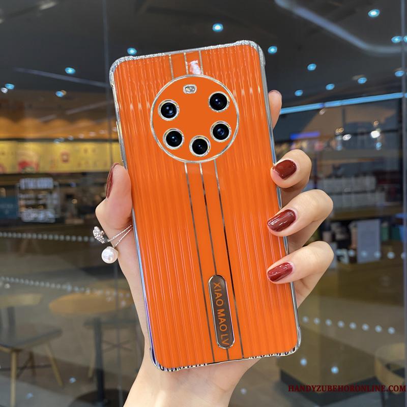Huawei Mate 40 Pro+ Telefon Etui Orange Trendy Kreativ Anti-fald Ny Af Personlighed