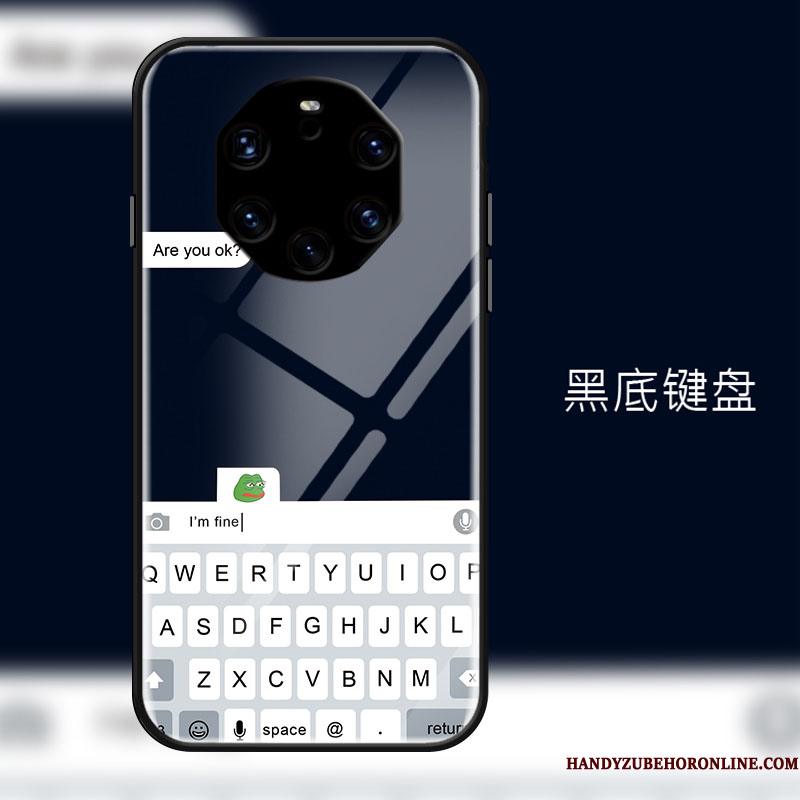Huawei Mate 40 Rs Telefon Etui Anti-fald Mode Glas Simple Alt Inklusive Trend